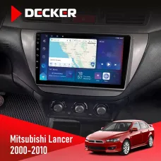 Штатна магнітола Mitsubishi Lancer 9 2000-2010 DECKER D9-007 4X64 DSP 360 4G