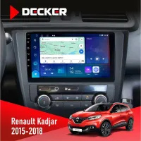Штатна магнітола Renault Kadjar 2015-2018 DECKER D9-007 4X64 DSP 360 4G