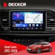 Штатна магнітола Seat Leon 2012-2020 DECKER D9-001 4X64, DSP
