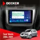 Штатна магнітола Seat Toledo 2004-2009 DECKER D9-003 6X128, DSP, 4G, 2K