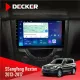 Штатна магнітола SsangYong Rexton 2013-2017 DECKER D9-003 6X128, DSP, 4G, 2K