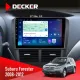 Штатна магнітола Subaru Forester 2008-2012 DECKER D9-003 6X128, DSP, 4G, 2K