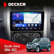 Штатна магнітола Suzuki Jimny 2006-2021 DECKER D9-006 4X64, 4G