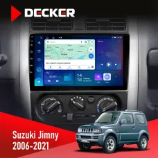 Штатна магнітола Suzuki Jimny 2006-2021 DECKER D9-007 4X64 DSP 360 4G