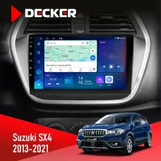 Штатна магнітола Suzuki SX4 2013-2021 DECKER D9-007 4X64 DSP 360 4G