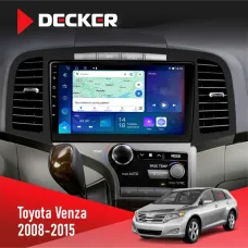 Штатна магнітола Toyota Venza 2008-2015 AMP DECKER D9-007 4X64 DSP 360 4G