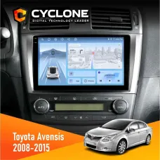 Штатна магнітола Toyota Avensis 2008-2015 CYCLONE C9-012 4X64 DSP 4G