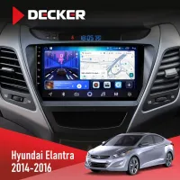 Штатна магнітола Hyundai Elantra 2014-2016 DECKER D9-006 4X64, 4G