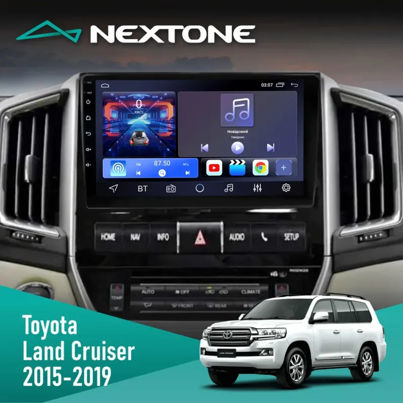 Штатна магнітола Toyota Land Cruiser (200) 2015-2019 CYCLONE C9 CPL 2X32