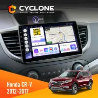Штатна магнітола Honda CR-V 2012-2017 CYCLONE C10-011 4X64, DSP