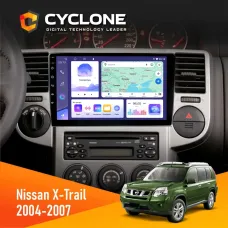 Штатна магнітола Nissan X-Trail 2004-2007 CYCLONE C10-011 4X64, DSP