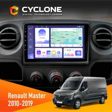 Штатна магнітола Renault Master 2010-2019 CYCLONE C10-011 4X64, DSP