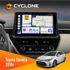 Штатна магнітола Toyota Corolla 2018 CYCLONE C10-011 4X64, DSP