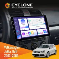Штатна магнітола Volkswagen Golf 2003-2008 Climate 2 CYCLONE C10-011 4X64, DSP