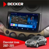 Штатна магнітола Chevrolet Aveo 2007-2011 DECKER D9-008 8X128 DSP 4G