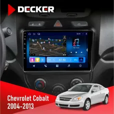 Штатна магнітола Chevrolet Cobalt 2004-2013 DECKER D9-008 8X128 DSP 4G