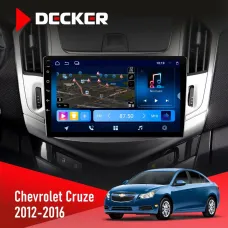 Штатна магнітола Chevrolet Cruze 2012-2016 DECKER D9-008 8X128 DSP 4G