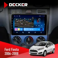 Штатна магнітола Ford Fiesta 2006-2008 DECKER D9-008 8X128 DSP 4G