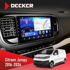 Штатна магнітола Citroen Jumpy 2016+ DECKER D9-006 4X64, 4G