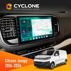 Штатна магнітола Citroen Jumpy 2016 CYCLONE C9-013 4X64 DSP 4G
