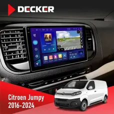 Штатна магнітола Citroen Jumpy 2016+ DECKER D9-005 4X64, DSP, 360, 4G, 2K