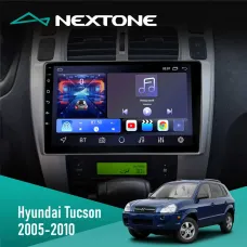 Штатна магнітола Hyundai Tucson 2005-2010 Black NEXTONE N1002 CPL (2X32)