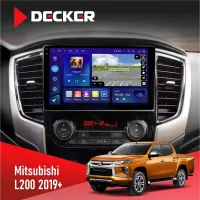 Штатна магнітола Mitsubishi L200 2019+ DECKER D9-005 4X64, DSP, 360, 4G, 2K