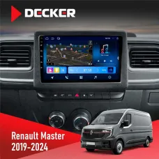 Штатна магнітола Renault Master 2019+ DECKER D10-008 8X128 DSP 4G