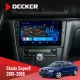 Штатна магнітола Skoda SuperB 2001-2008 DECKER TS TS9-003 4X64, DSP 4G, 2K