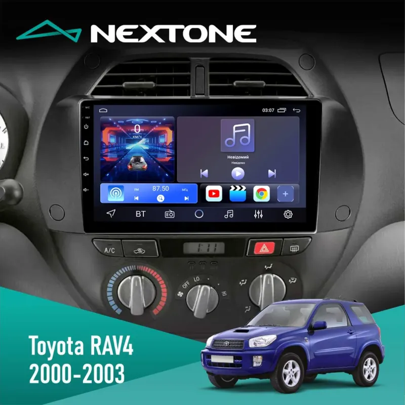 Штатна магнітола Toyota RAV4 2000-2003 CYCLONE C9 CPL 2X32