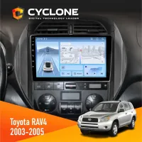 Штатна магнітола Toyota RAV4 2003-2005 CYCLONE C9-012 4X64 DSP 4G