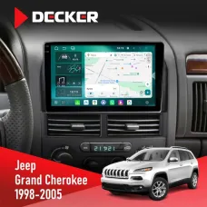 Штатна магнітола Jeep Grand Cherokee 1998-2005 CYCLONE C9-013 4X64 DSP 4G