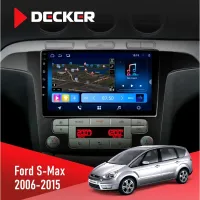 Штатна магнітола Ford S-Max 2006-2015 Climate DECKER D9-008 8X128 DSP 4G