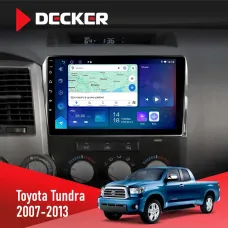 Штатна магнітола Toyota Tundra, Sequoia 2007-2012 DECKER D10-007 4X64, DSP, 360, 4G
