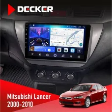 Штатна магнітола Mitsubishi Lancer 9 2000-2010 Black DECKER D9-006 4X64, 4G