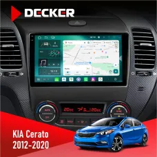 Штатна магнітола KIA Cerato 2012-2020 CYCLONE C9-013 4X64 DSP 4G