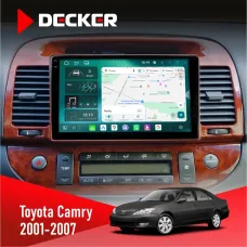 Штатна магнітола Toyota Camry 30 2001-2007 Wood CYCLONE C9-013 4X64 DSP 4G