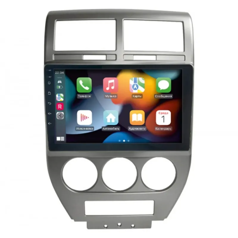 Штатна магнітола Jeep Compass 2007-2010 DECKER D10-006 4X64, 4G