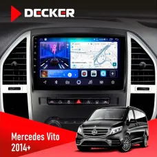 Штатна магнітола Mercedes-Benz Vito (W447) 2014 DECKER D10-006 4X64, 4G