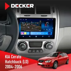 Штатна магнітола KIA Cerato 2004-2006 Climate DECKER D9-008 8X128 DSP 4G