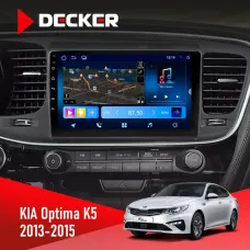 Штатна магнітола KIA Optima K5 2013-2015 DECKER D9-008 8X128 DSP 4G