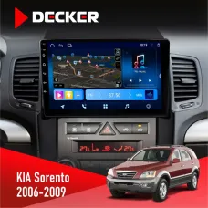 Штатна магнітола KIA Sorento (BL) 2006-2009 DECKER D9-008 8X128 DSP 4G