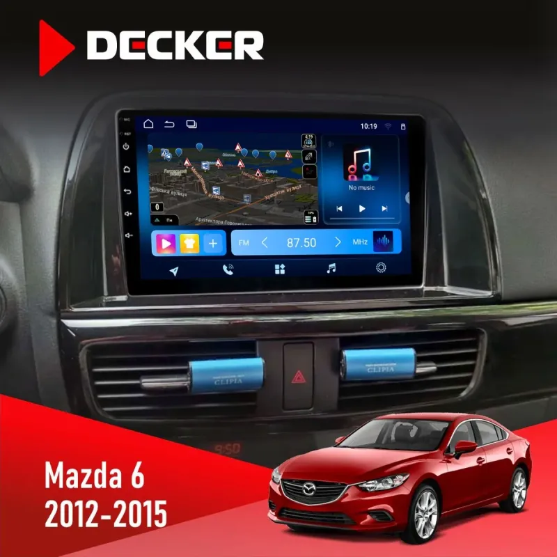 Штатна магнітола Mazda 3 2014-2019 DECKER TS TS9-003 4X64, DSP 4G, 2K