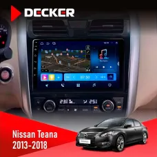 Штатна магнітола Nissan Teana 2013-2018 DECKER D10-008 8X128 DSP 4G
