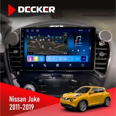Штатна магнітола Nissan Juke 2011-2019 DECKER D9-008 8X128 DSP 4G