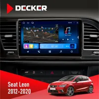 Штатна магнітола Seat Leon 2012-2020 DECKER D9-008 8X128 DSP 4G