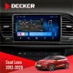 Штатна магнітола Seat Leon 2012-2020 DECKER TS TS9-003 4X64, DSP 4G, 2K
