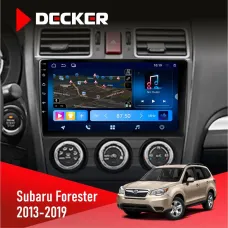 Штатна магнітола Subaru Forester 2013-2019 w/o CAN DECKER D9-008 8X128 DSP 4G