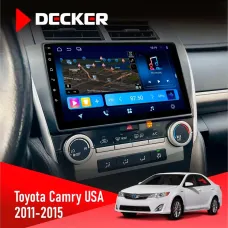 Штатна магнітола Toyota Camry 2011-2015 USA DECKER D10-008 8X128 DSP 4G