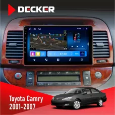 Штатна магнітола Toyota Camry 30 2001-2007 DECKER D9-008 8X128 DSP 4G